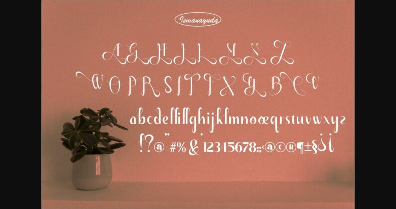 Shintia Widjaya Font Poster 10