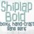 Shiplap Font