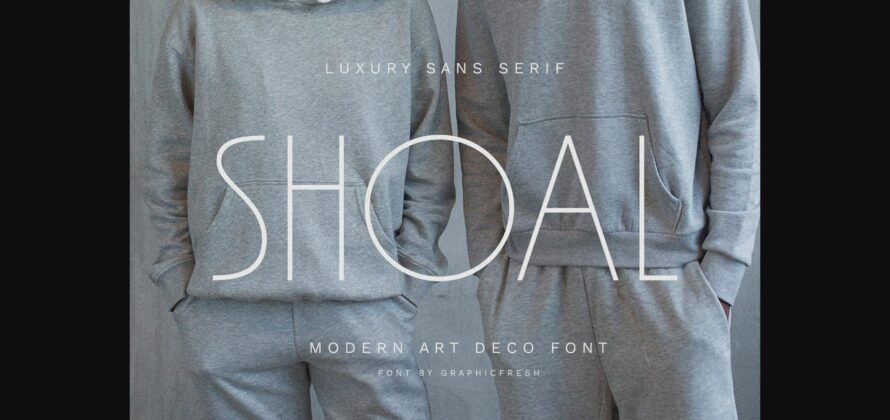 Shoal Font Poster 3