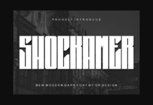 Shockamer Font Poster 1