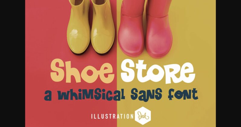 Shoe Store Font Poster 1