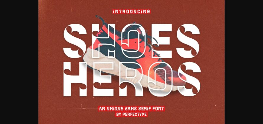 Shoes Heros Font Poster 3