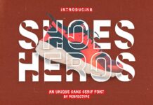 Shoes Heros Font Poster 1