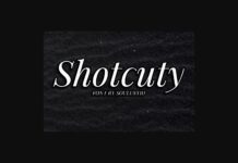 Shotcuty Font Poster 1