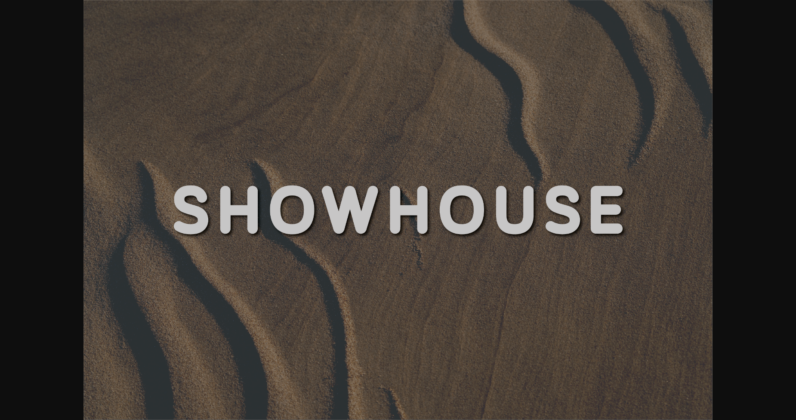 Showhouse Font Poster 1