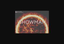 Showman Font Poster 1