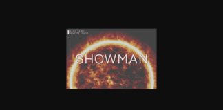 Showman Font Poster 1