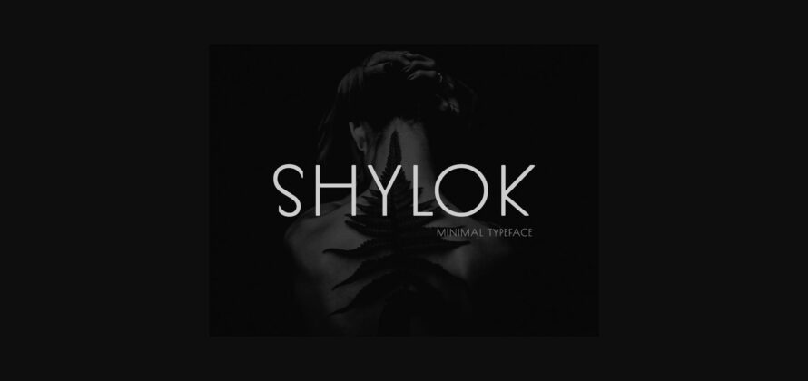 Shylok Font Poster 3