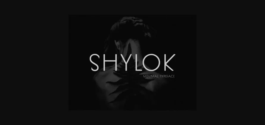 Shylok Font Poster 3