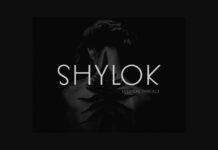 Shylok Font Poster 1