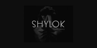 Shylok Font Poster 1