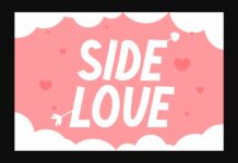 Side Love Font Poster 1