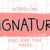 Signature Font