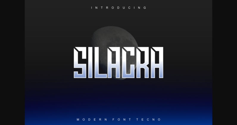 Silacra Font Poster 3