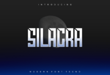 Silacra Font Silacra Font Poster 1