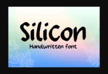 Silicon Font Poster 1