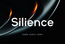 Silience Font Poster 1