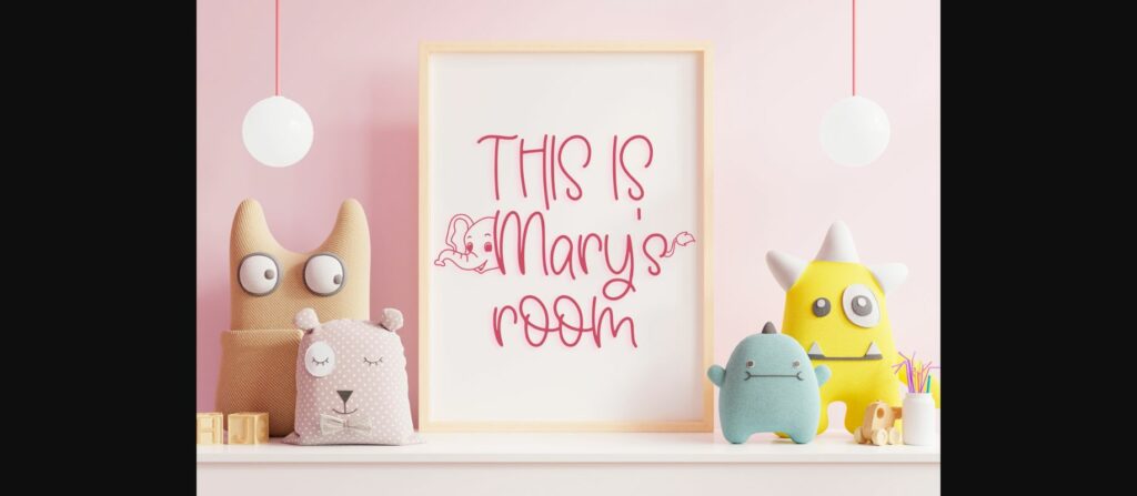 Silly Peanut Font Poster 6