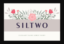 Siltwo Font Poster 1