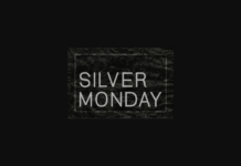 Silver Monday Font Poster 1