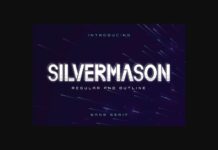 Silvermason Font Poster 1