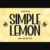 Simple Lemon Font