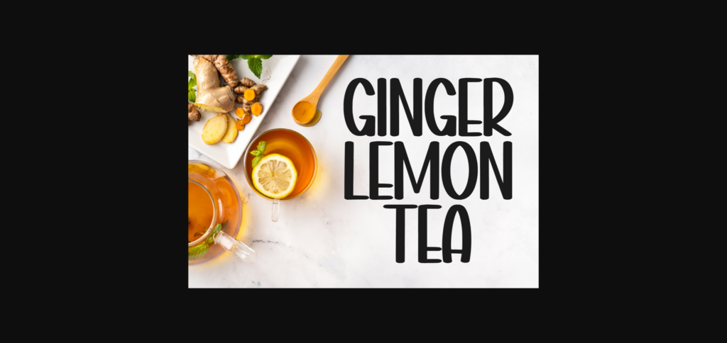 Simple Lemon Font Poster 5