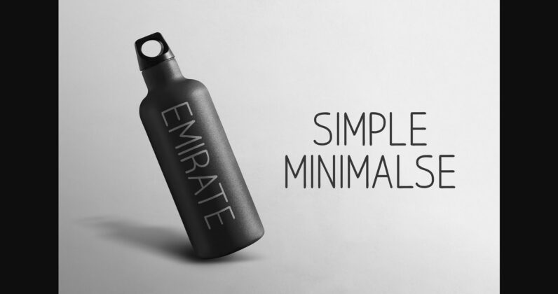 Simple Minimalse Font Poster 5