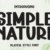 Simple Nature Font