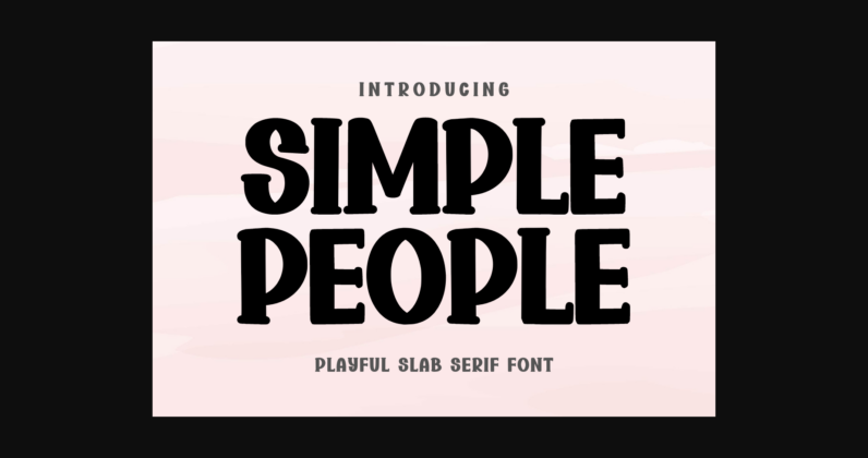 Simple People Poster 3