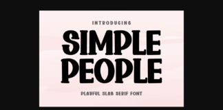 Simple People Poster 1