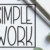 Simple Work Font