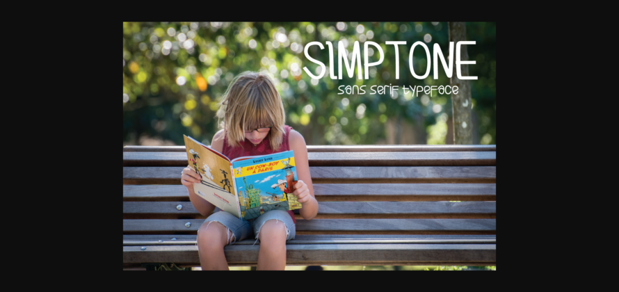 Simptone Font Poster 3