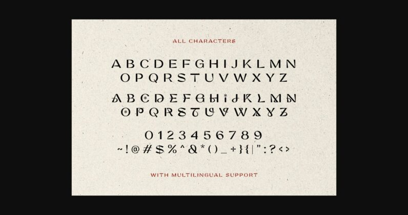 Sinder Font Poster 10