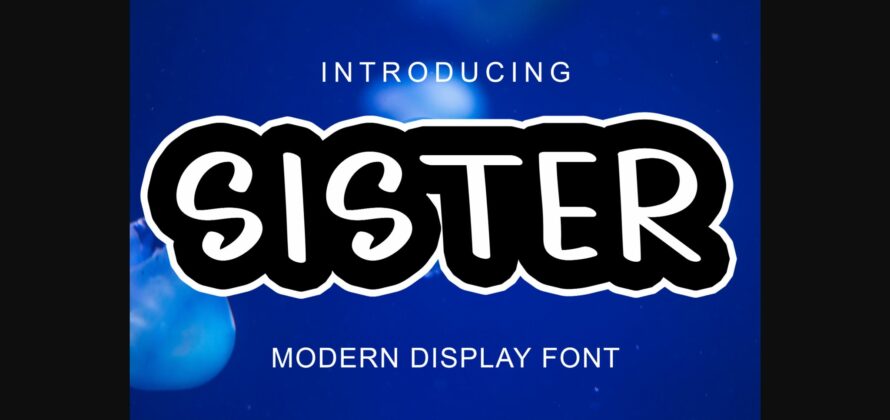 Sister Font Poster 3