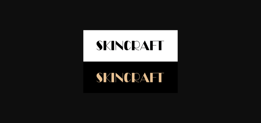 Skincraft Font Poster 4