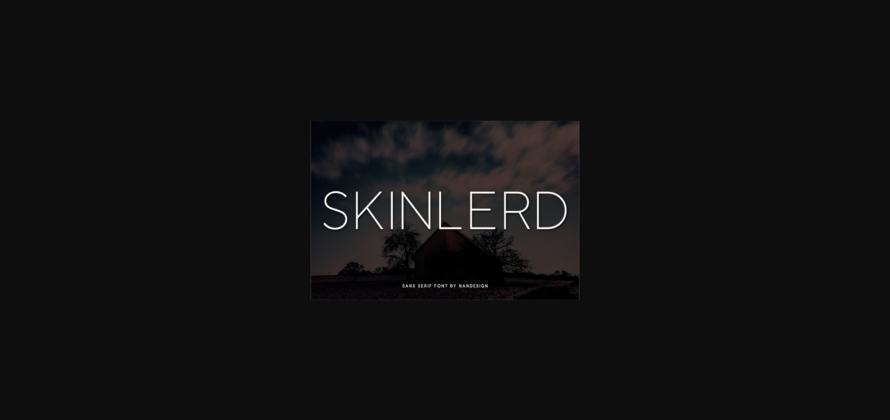 Skinlerd Font Poster 1