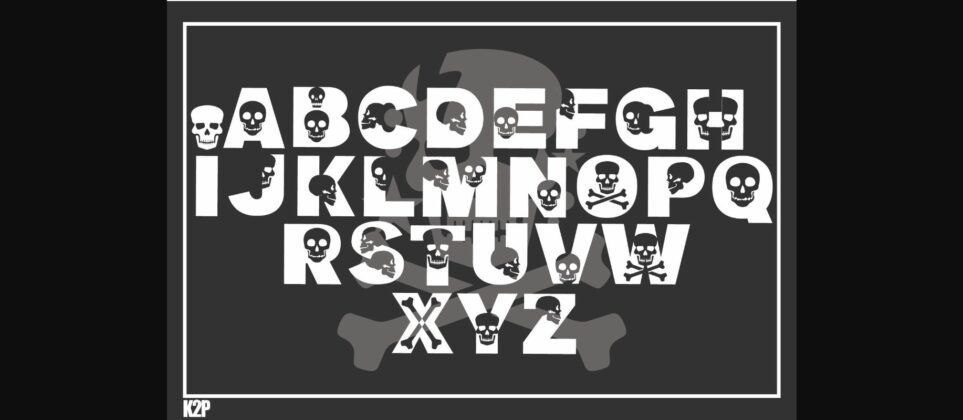 Skull Kidz Font Poster 5