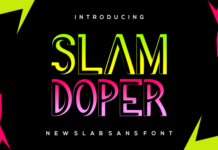 Slamdoper Font Slamdoper Fonts