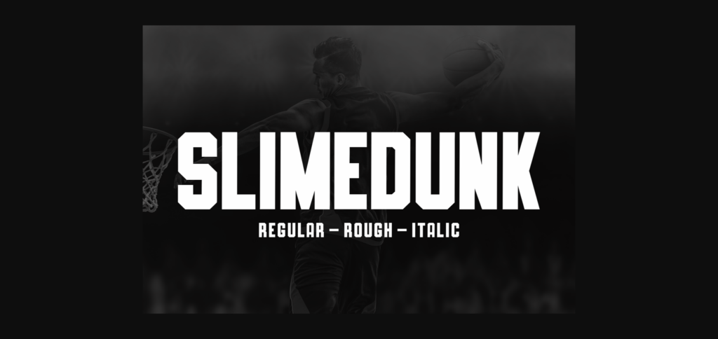 Slimedunk Font Poster 3