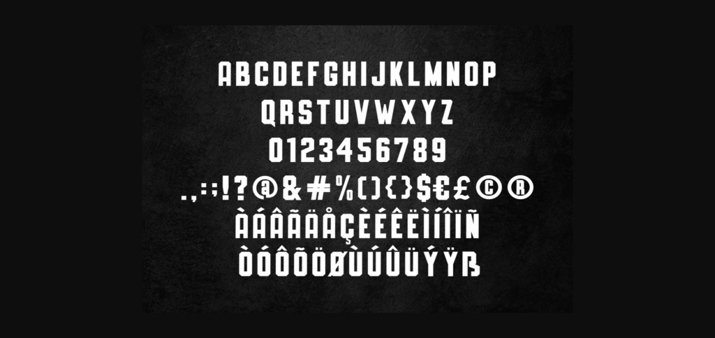 Slimedunk Font Poster 10