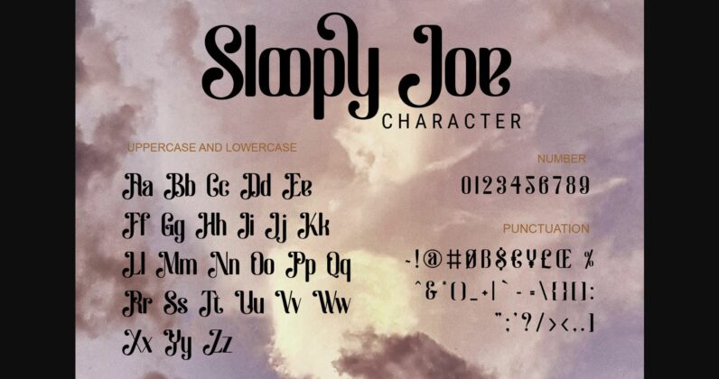 Sloopy Joe Poster 7