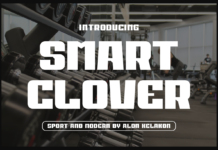 Smart Clover Font Poster 1