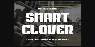Smart Clover Font Poster 1