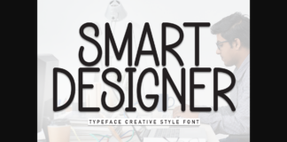 Smart Designer Font Poster 1