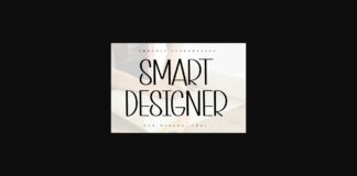 Smart Designer Font Poster 1