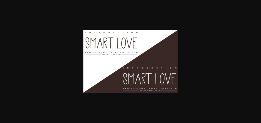 Smart Love Font Poster 4