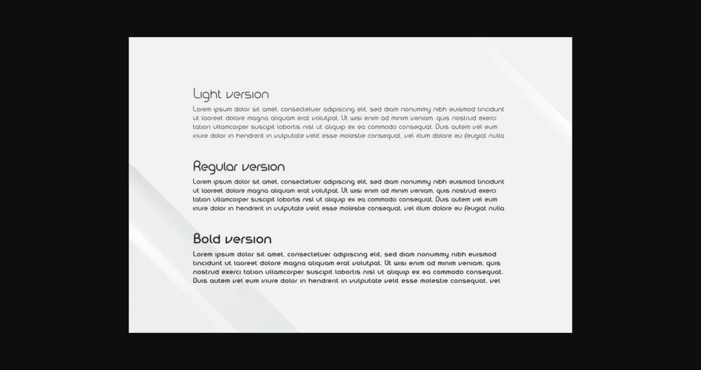 Smart Plan Font Poster 4