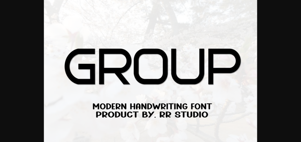 Smart Shifing Font Poster 6