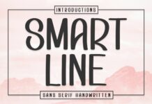 Smartline Font Poster 1